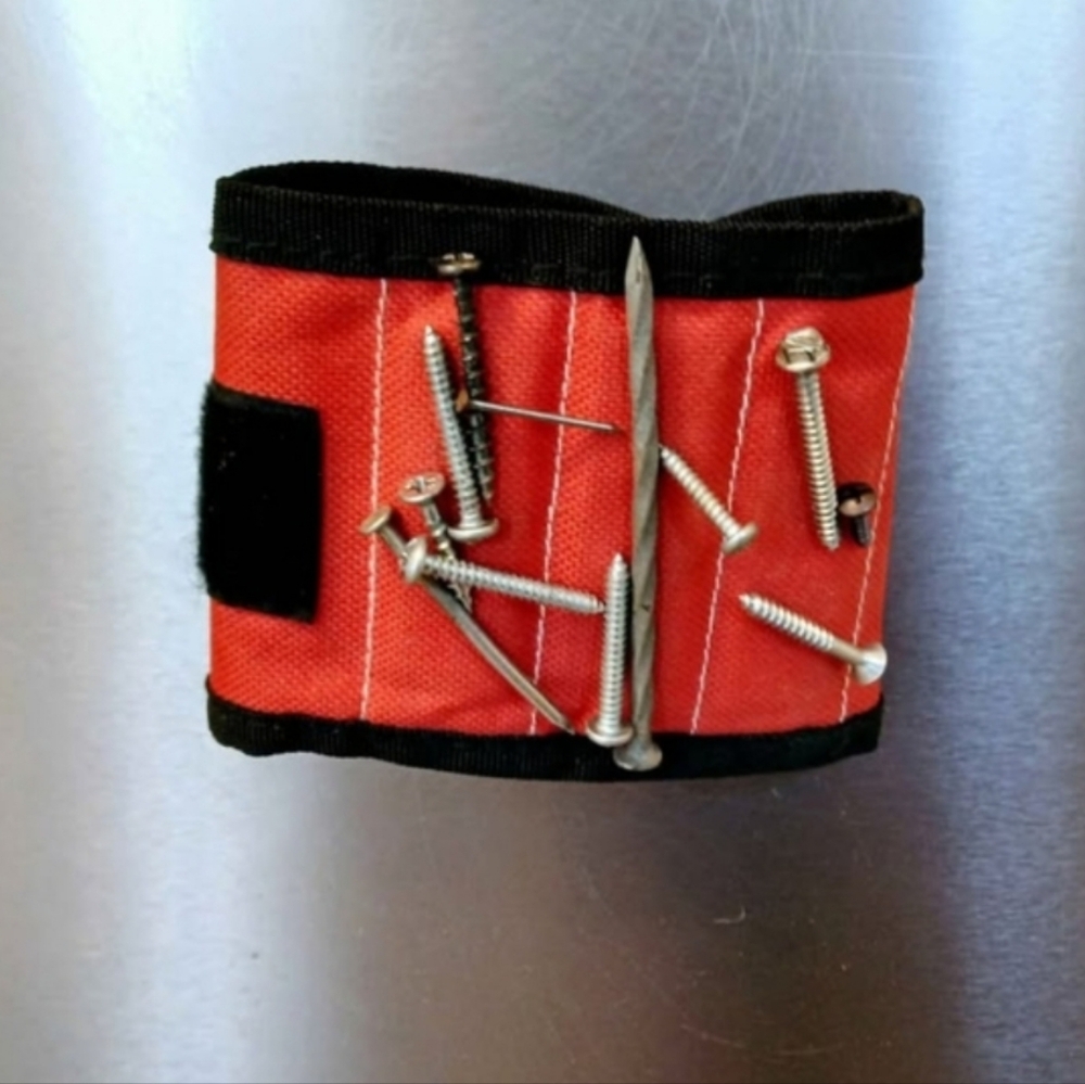 Magnetic Wristband for Small Parts Tools Screws Nails...